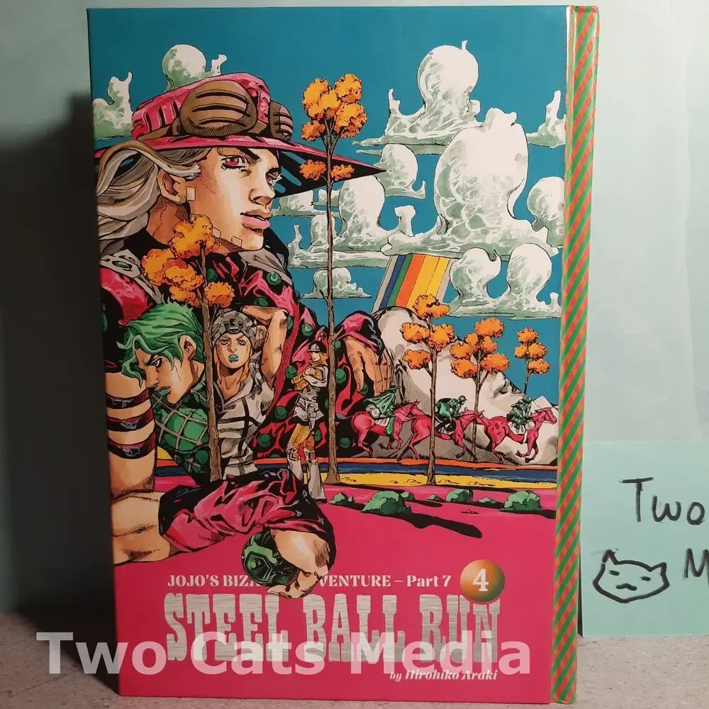 📚Jojo's Bizzare Adventure Part 7 Steel Ball Run Vol. 1-6 English Manga